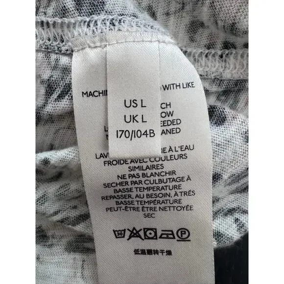 We The Free People Clare Wild Thing Floral Tee Shirt Lightweight L - Picture 5 of 7